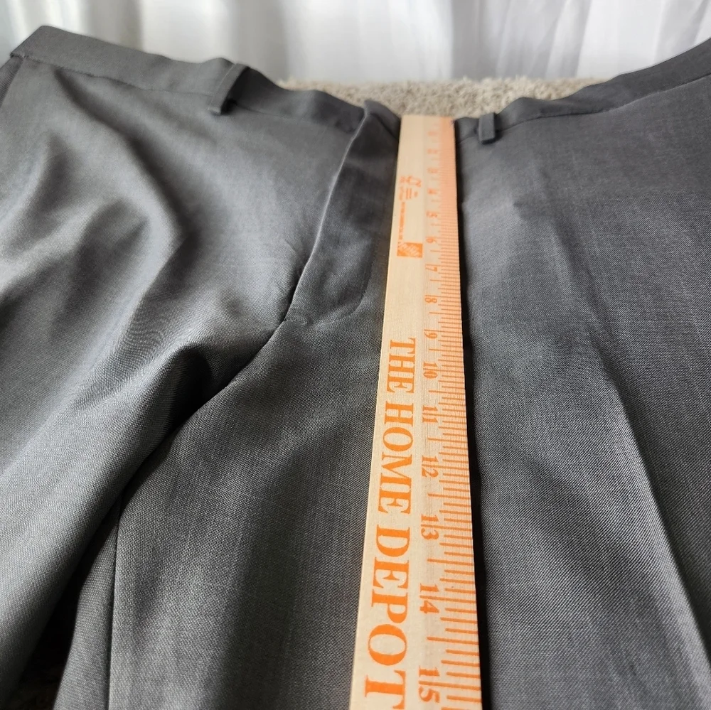 Haggar H26 Men's Premium Stretch Classic Fit Dress Pants - Black 44 x 30